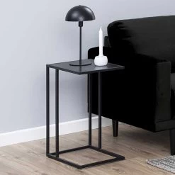 Table D'appoint Dover Industriel - Noir
