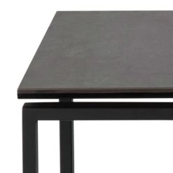 Jeu De 3 Tables D'appoint Nicola Céramique - Noir 12 Jeu De 3 Tables D'appoint Nicola Céramique - Noir -Meubles Tables Et Chaises Shop 0000088531 3 d8b4