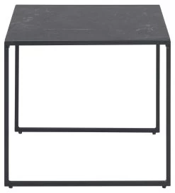 Table D'appoint Idris 50x50 - Marbre/noir -Meubles Tables Et Chaises Shop 0000088546 2 3cd3