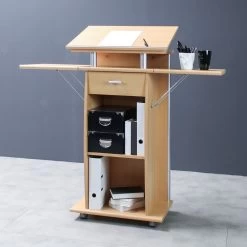 Bureau Debout Fides - Brun