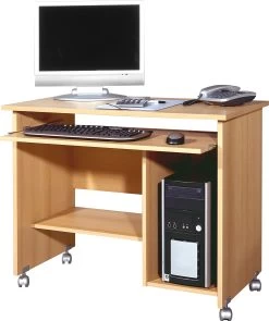 Bureau Norbert 90cm Avec Roulettes - Hêtre 16 Bureau Norbert 90cm Avec Roulettes - Hêtre -Meubles Tables Et Chaises Shop 0482 11 pe dek a cut ac88