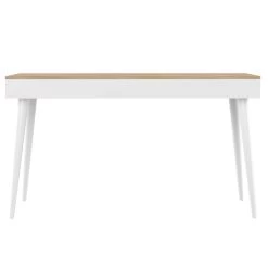 Bureau Horizon 134cm - Chêne/blanc -Meubles Tables Et Chaises Shop 1150X0321A41 Horizon Desk natural oak and white 4 20ef