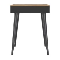 Bureau Horizon 134cm - Chêne/noir -Meubles Tables Et Chaises Shop 1150X0776A41 Desk natural oak and black 5 15fa