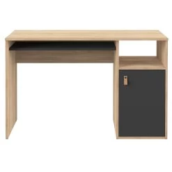 Bureau Martin 115cm - Chêne/noir 15 Bureau Martin 115cm - Chêne/noir -Meubles Tables Et Chaises Shop 1202A0776A42 Oxford desk natural oak and black 3 41e7
