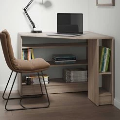 Bureau D'angle Plan - Chêne