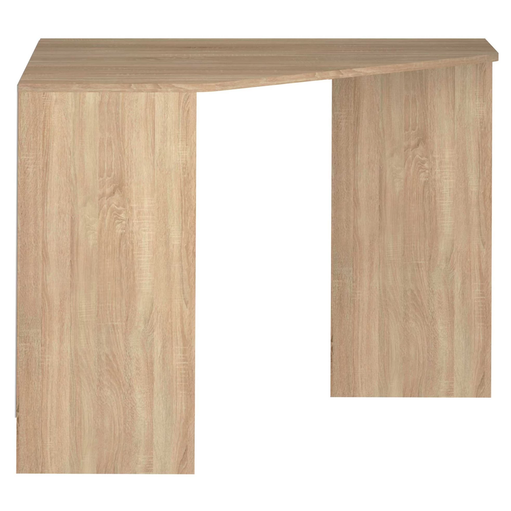 Bureau D'angle Plan - Chêne 6 Bureau D'angle Plan - Chêne – Image 6