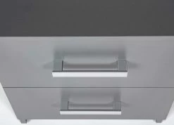 Caisson à Tiroirs Eden 2 Tiroirs - Gris Graphite -Meubles Tables Et Chaises Shop 13087100 Elenzio 10 b25c