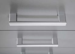 Caisson à Tiroirs Eden 3 Tiroirs - Gris Graphite -Meubles Tables Et Chaises Shop 13087110 07 bb96