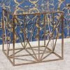 Table D'appoint Vardy 50x50cm - Bronze
