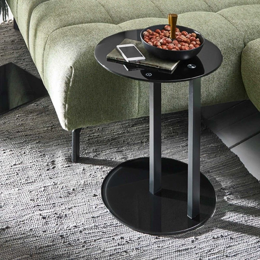 Table D'appoint Pika ø40cm - Noir 1 Table D'appoint Pika ø40cm - Noir