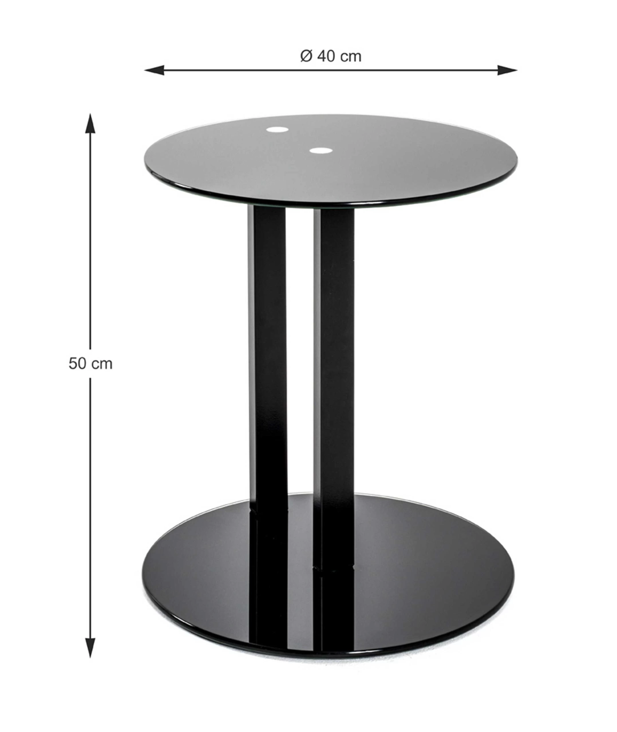 Table D'appoint Pika ø40cm - Noir 6 Table D'appoint Pika ø40cm - Noir – Image 6