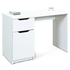 Bureau Westphalen 115cm - Blanc -Meubles Tables Et Chaises Shop 19040050 02 8a5d