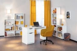 Bureau Westphalen 115cm - Blanc -Meubles Tables Et Chaises Shop 19040050 12a 91da
