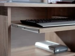 Bureau Sur Roulettes Pour Ordinateur Adda - Chêne 15 Bureau Sur Roulettes Pour Ordinateur Adda - Chêne -Meubles Tables Et Chaises Shop 19300030 07 9241