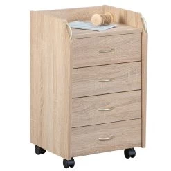 Caisson à Tiroirs Frits - Chêne Sonoma -Meubles Tables Et Chaises Shop 19300100 02 7fb8