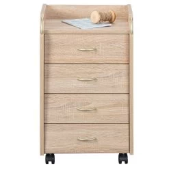 Caisson à Tiroirs Frits - Chêne Sonoma -Meubles Tables Et Chaises Shop 19300100 04 5c72