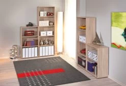 Bibliothèque Parini 4 Compartiments - Chêne -Meubles Tables Et Chaises Shop 19500030 09 7c0b