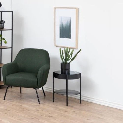 Table D'appoint Lipton ø55cm - Noir