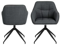 Chaise De Salle à Manger Brenda - Gris Foncé -Meubles Tables Et Chaises Shop 1FC93D9A C0C8 4E38 9B4B 210676BC029E f2fc