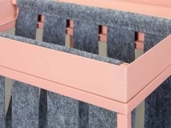 Table D'appoint Nubis 35x35 - Rose/gris -Meubles Tables Et Chaises Shop 20067034 clubNY Magazine detail 02 6543