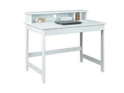 Bureau Harm 110cm - Blanc -Meubles Tables Et Chaises Shop 20900355 02 3502