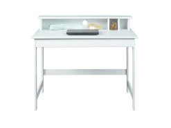 Bureau Harm 110cm - Blanc -Meubles Tables Et Chaises Shop 20900355 04 3a0a