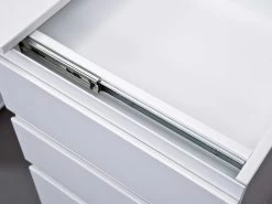 Bureau Sur Roulettes Pour Ordinateur Portable - Blanc -Meubles Tables Et Chaises Shop 20900400 08 9276