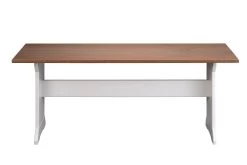 Banc Cisse - Blanc/brun 14 Banc Cisse - Blanc/brun -Meubles Tables Et Chaises Shop 20904130 02 ebae