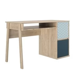 Bureau Lina 2 Portes 123cm - Chêne Clair