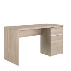Bureau Oberon Avec 1 Tiroir & 1 Porte - Chêne/blanc -Meubles Tables Et Chaises Shop 2 OLERON CH3E MH3E 05 1H3E150 02 ed74