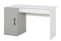 Bureau Hugo 126cm Avec 1 Porte & 1 Tiroir - Gris Moon -Meubles Tables Et Chaises Shop 2 UGO CG79 MG79 2 1G79150 01 69a7