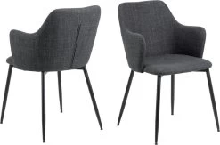 Fauteuil Ilsa - Gris Foncé -Meubles Tables Et Chaises Shop 35565609 FEE9 4280 9297 3BBB12384CD3 9493