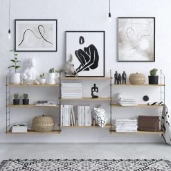 Emerald Bookshelf" | 216 Cm De Hauteur | Mélaminé