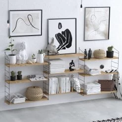 Emerald Bookshelf" | 216 Cm De Hauteur | Mélaminé 6 Emerald Bookshelf" | 216 Cm De Hauteur | Mélaminé -Meubles Tables Et Chaises Shop 393MRD1282 20 202 8956