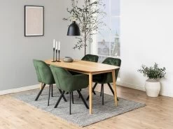 Chaise De Salle à Manger Pivotante Lola - Vert Foncé 9 Chaise De Salle à Manger Pivotante Lola - Vert Foncé -Meubles Tables Et Chaises Shop 3BDBE76E 1694 4660 AFE2 738CD742854D 586c