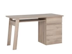 Bureau Melissa 136cm Avec 1 Tiroir & 1 Porte - Chêne Kronberg Clair -Meubles Tables Et Chaises Shop 3 SCANDINAVE CE00 ME05 55 1E05022 02 e03f