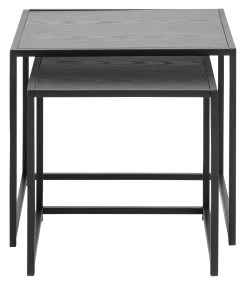 Set De 2 Tables D'appoint Dover Industriel - Noir -Meubles Tables Et Chaises Shop 3f26adc4d62755707e2ae5bf1403fee379916c68 0000080882 3