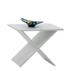 FMD Table D'appoint Phil - Blanc -Meubles Tables Et Chaises Shop 4029494041067 8858