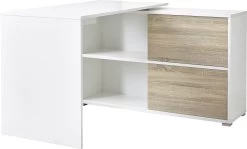 Bureau D'angle Tyson 120 X 120cm - Blanc/chêne 14 Bureau D'angle Tyson 120 X 120cm - Blanc/chêne -Meubles Tables Et Chaises Shop 4036 176 pe dek b cut d9e8