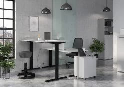 Bureau Assis Debout Oswald 180 Cm électrique - Gris Clair/noir 18 Bureau Assis Debout Oswald 180 Cm électrique - Gris Clair/noir -Meubles Tables Et Chaises Shop 4242 4244 581 pe dek b 05b1