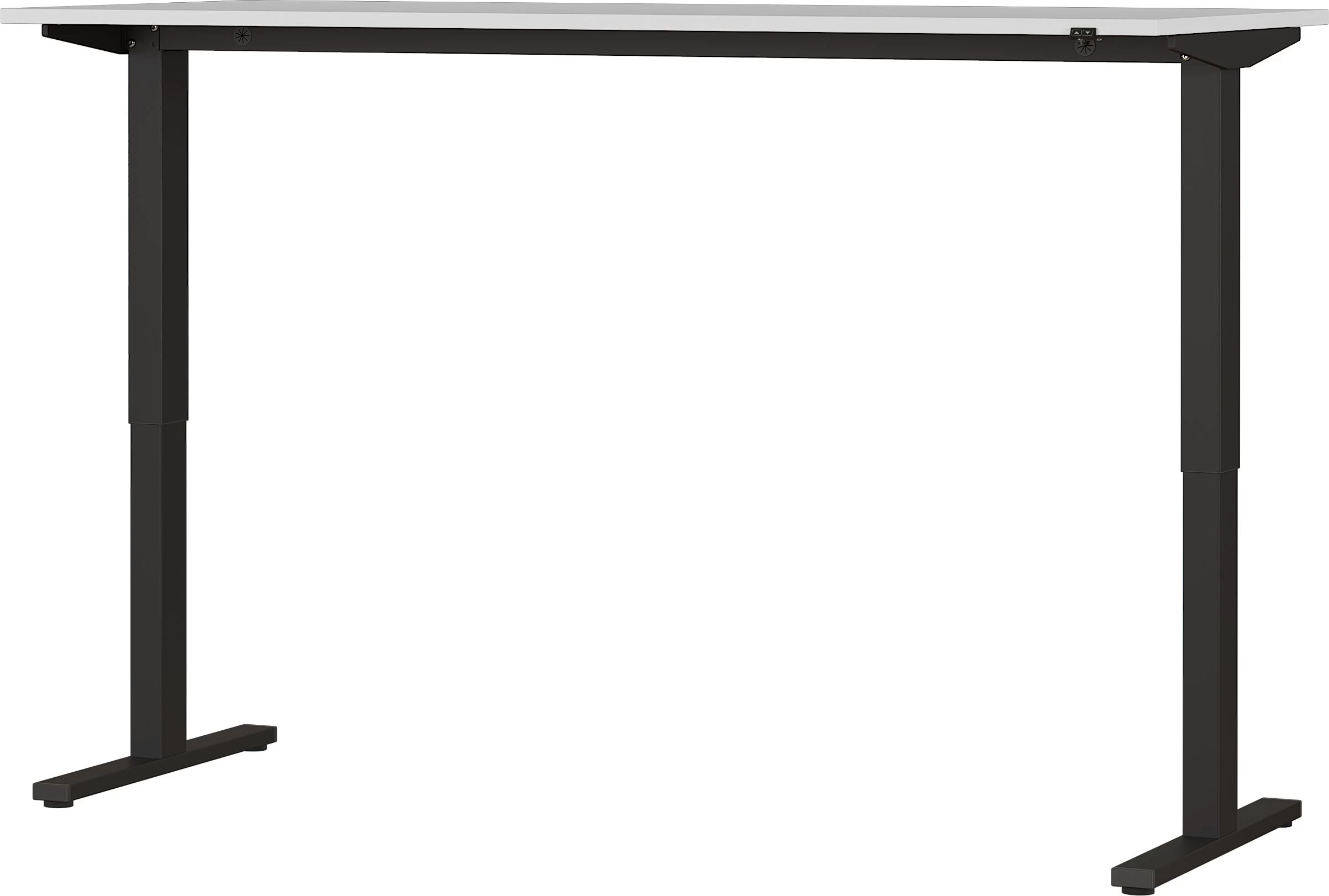 Bureau Assis Debout Oswald 180 Cm électrique - Gris Clair/noir 5 Bureau Assis Debout Oswald 180 Cm électrique - Gris Clair/noir – Image 5