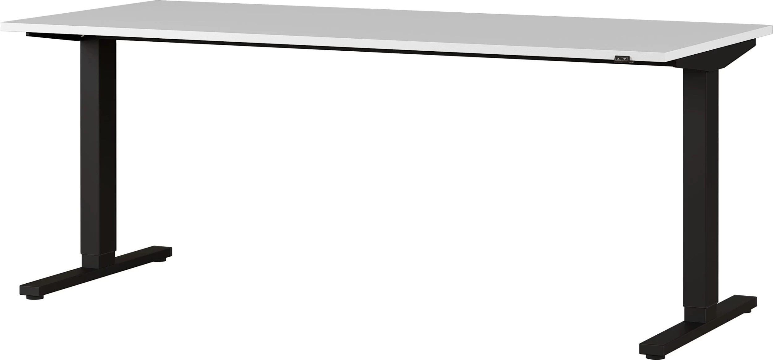 Bureau Assis Debout Oswald 180 Cm électrique - Gris Clair/noir 7 Bureau Assis Debout Oswald 180 Cm électrique - Gris Clair/noir – Image 7