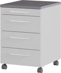 Caisson à Tiroirs Presley - Gris Clair/graphite -Meubles Tables Et Chaises Shop 4251 588 pe a cut ada8