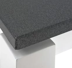 Table D'appoint Marius 40x40cm, 1 étagère - Blanc/anthracite -Meubles Tables Et Chaises Shop 42577 detail 846c