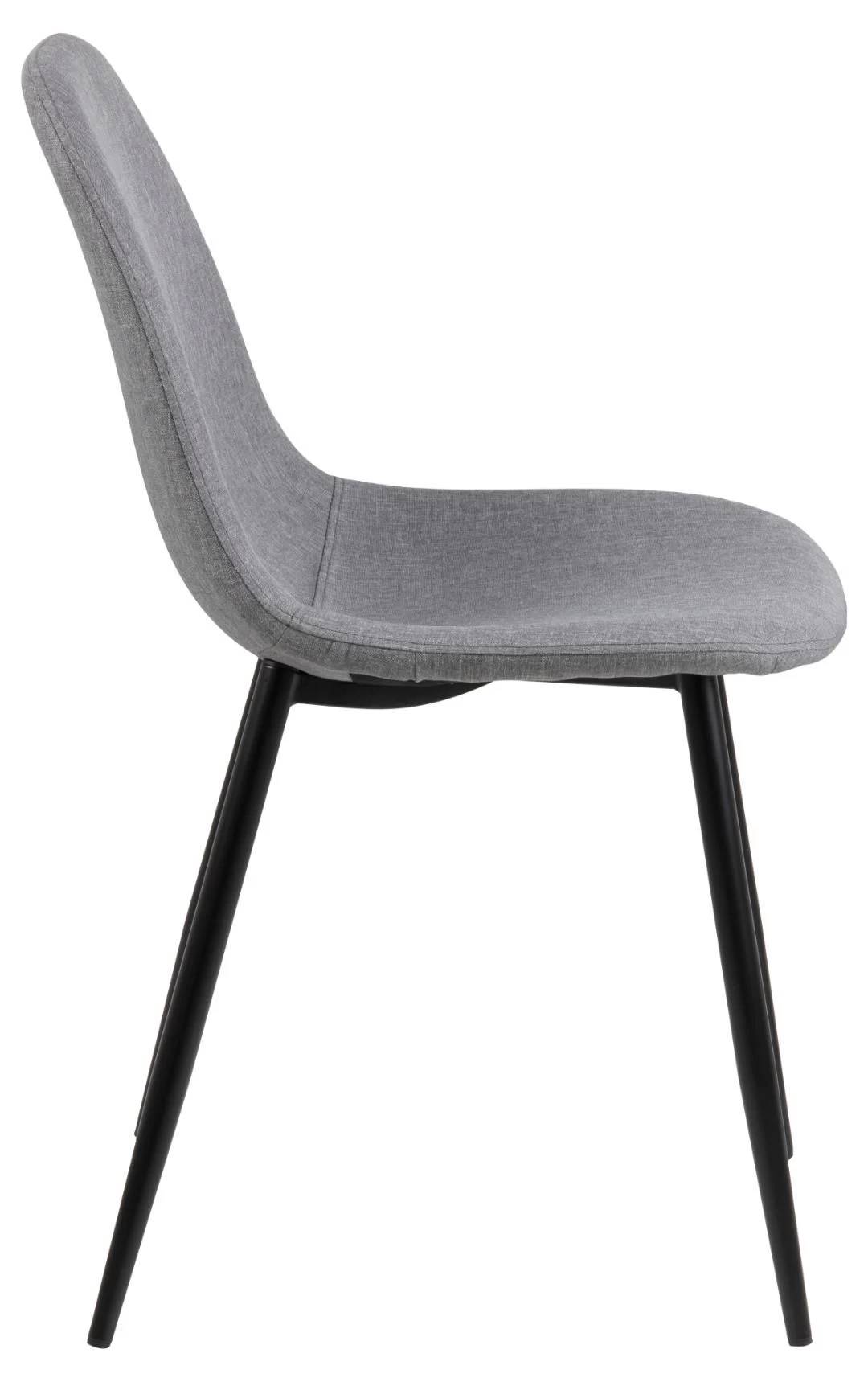 Chaise De Salle à Manger - Gris Clair/noir 8 Chaise De Salle à Manger - Gris Clair/noir – Image 8