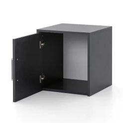 Surmeuble/meuble Suspendu Maxi-office 1 Porte - Graphite -Meubles Tables Et Chaises Shop 48913 63063 FS offen 17f4