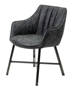 Fauteuil De Salle à Manger Strike - Noir 8 Fauteuil De Salle à Manger Strike - Noir -Meubles Tables Et Chaises Shop 4949 44W 4 ee04