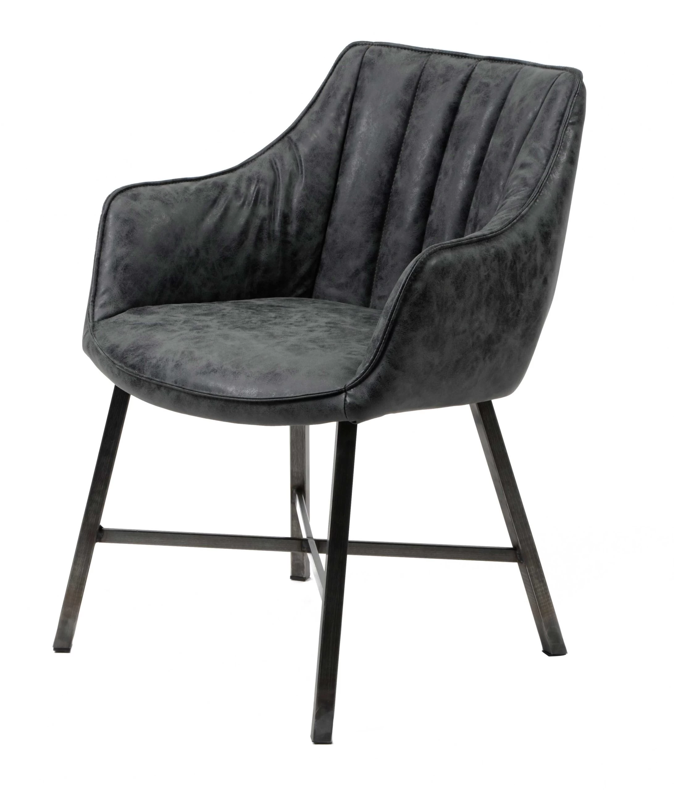 Fauteuil De Salle à Manger Strike - Noir 4 Fauteuil De Salle à Manger Strike - Noir – Image 4