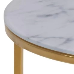 Table D'appoint Dejan ø50cm - Or/marbre Blanc 13 Table D'appoint Dejan ø50cm - Or/marbre Blanc -Meubles Tables Et Chaises Shop 4AD12EB4 7B54 4F11 AD3E B9BD63D1321B 7d7e