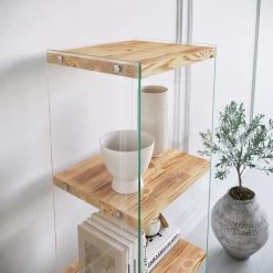 Bibliothèque En Pin Locelso | 100% Bois Massif | Chêne -Meubles Tables Et Chaises Shop 552NOS1306 20 203 2fb3